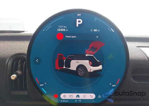 2025 Mini Hardtop Cooper S z USA, uszkodzony, nr VIN WMW53GD02S2X03300